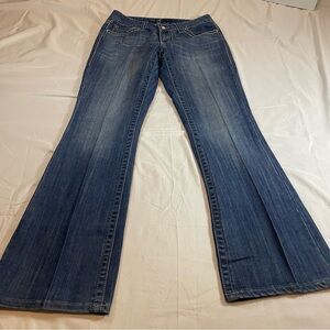 Stylish Blue Flare Women's Jeans